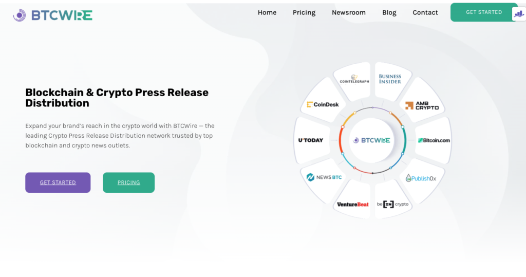 BTCWire Homepage